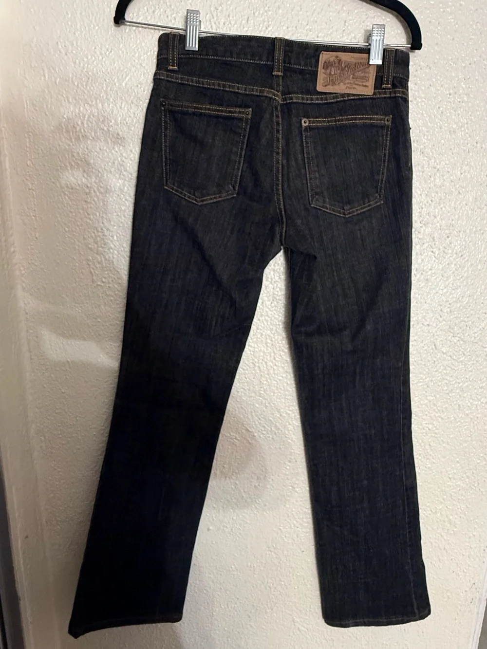 Louis Vuitton vintage circa 2008 low rise 5 pocket jeans embroidered size 36IT